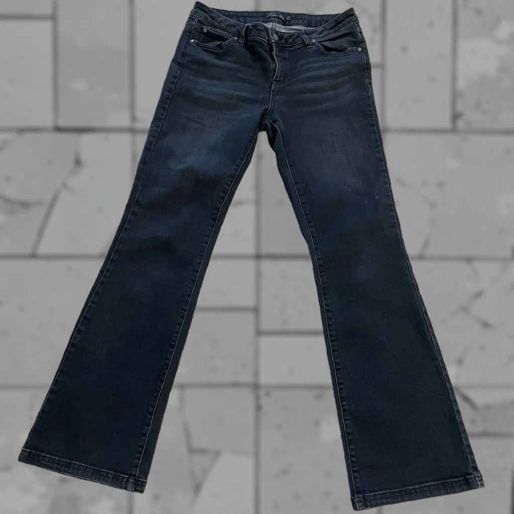 Prana PrAna Jeans Womens Size 10x30 Gray Organic Cotton Blend Black Straight Size 40" / US 18 - 1 Thumbnail