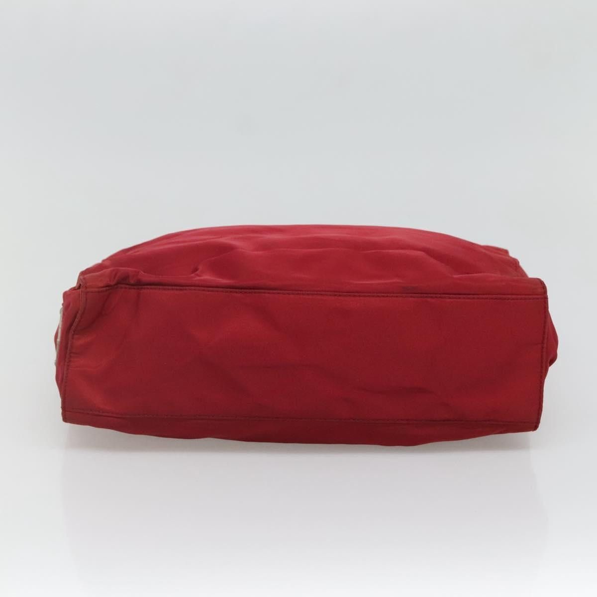 Prada PRADA Tote Bag Nylon Red Silver Size ONE SIZE - 9 Thumbnail