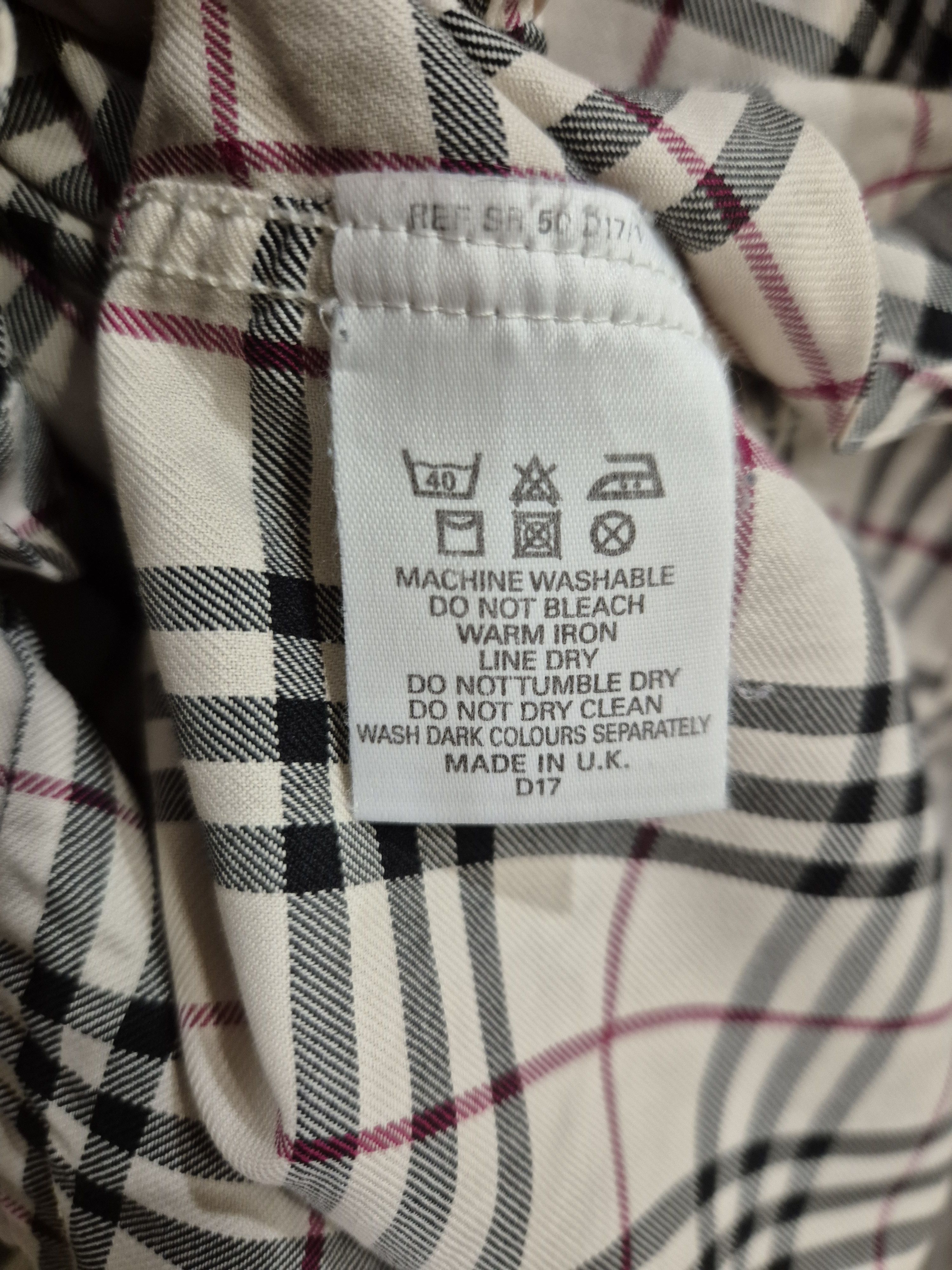 Burberry Vintage Burberry London Nova Check Long Sleeve Shirt Size S / US 4 / IT 40 - 4 Thumbnail