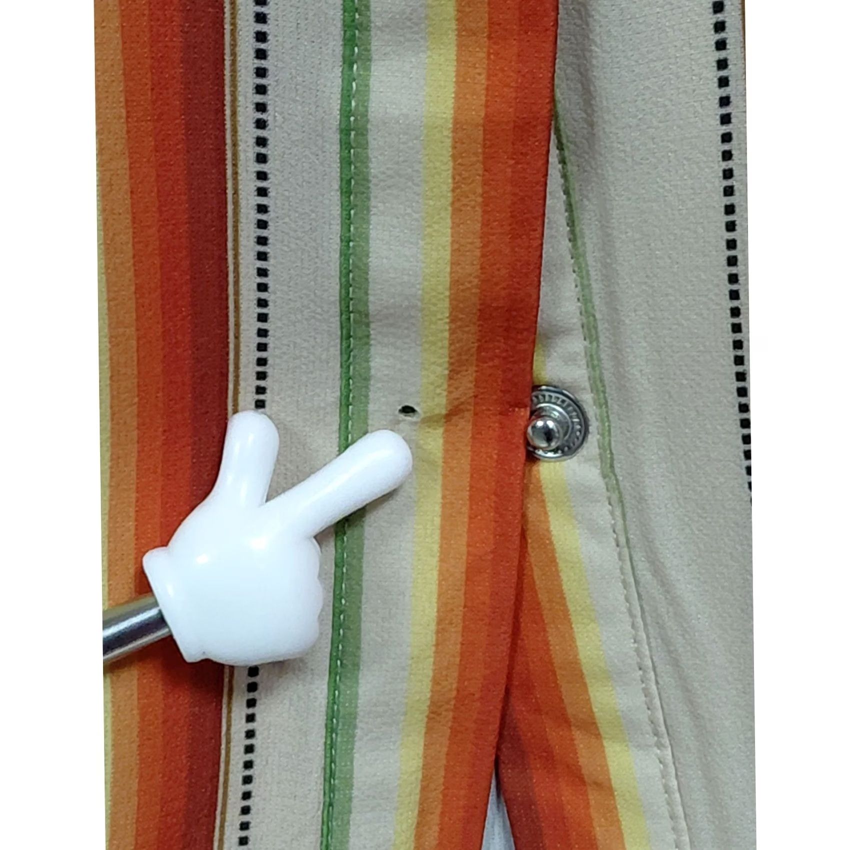 Express Fashion Express Striped Button-Up Shirt Multicolor Long Sleeve Collared Size L Women Size L / US 10 / IT 46 - 5 Thumbnail