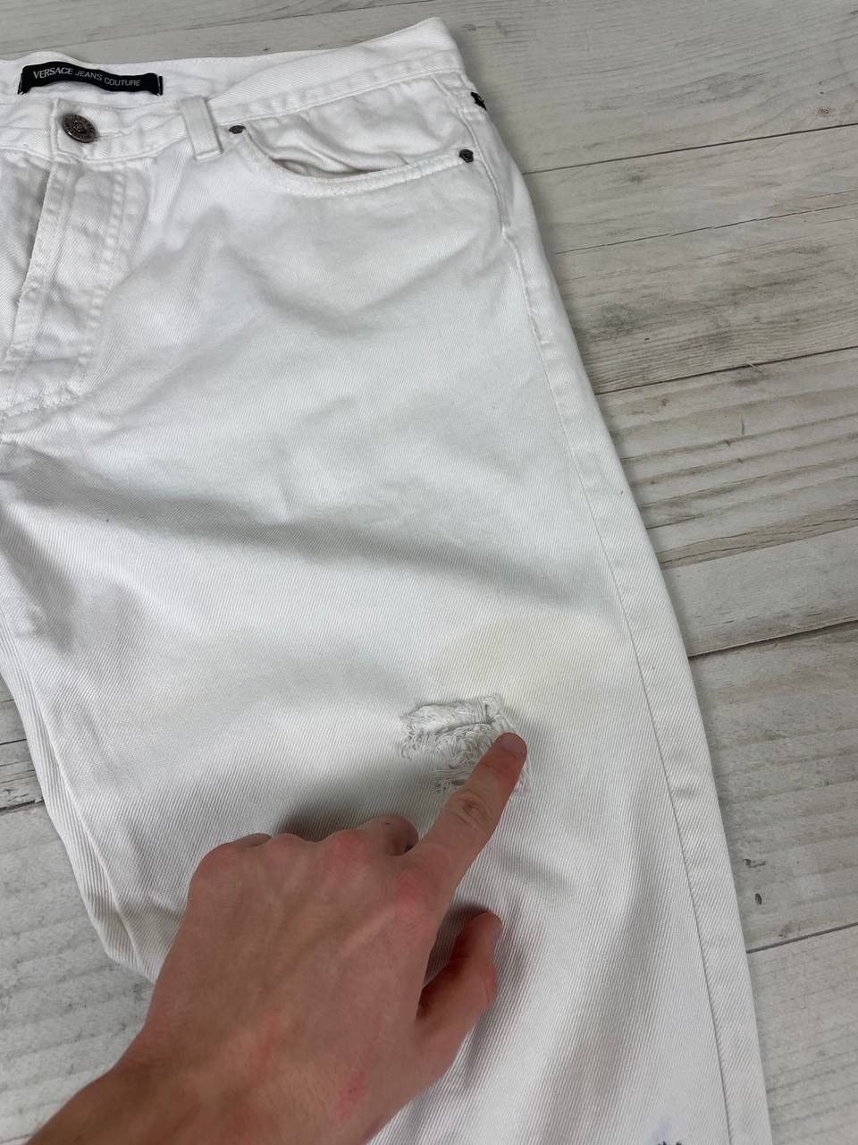 Versace Jeans Couture Vintage Versace Jeans Couture Denim Jeans Big Logo 90s Y2K Size US 38 / EU 54 - 6 Thumbnail