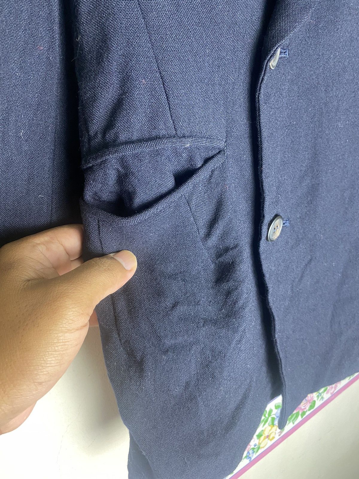 Y's × Yohji Yamamoto Y’s Yohji Yamamoto Wool Blazer Jacket Size US S / EU 44-46 / 1 - 9 Thumbnail