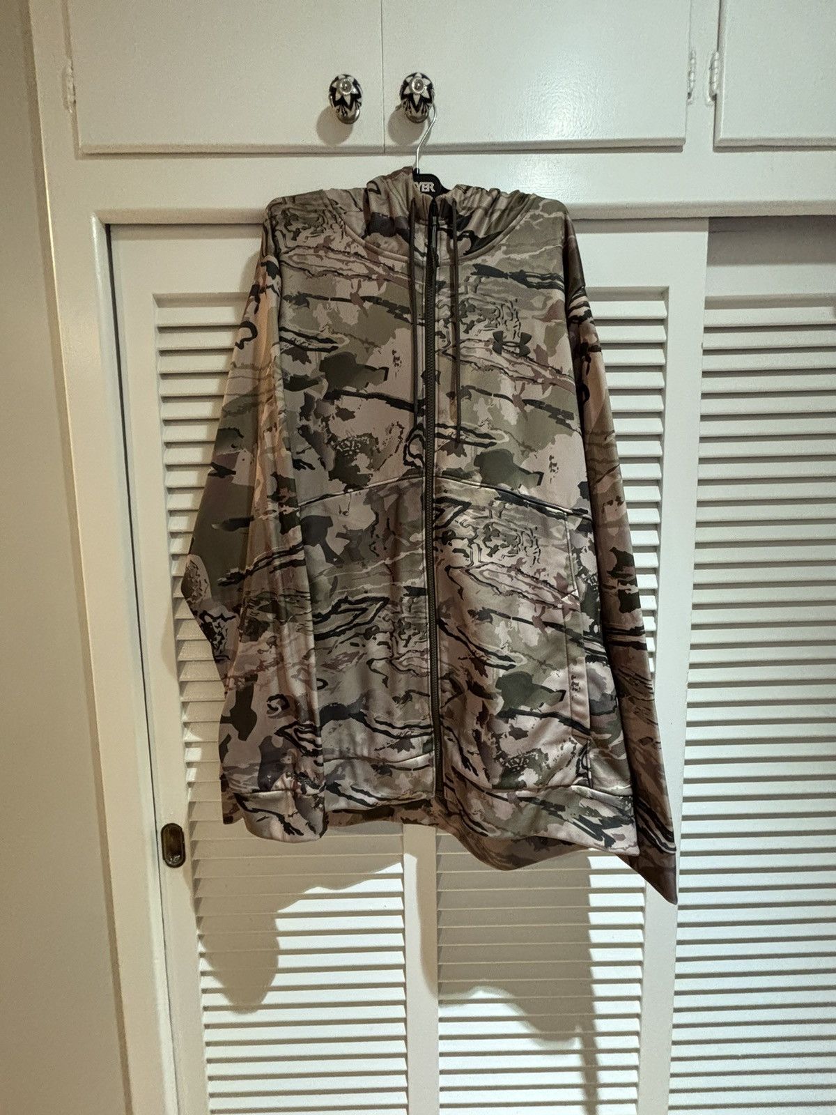 Under armour camo zip up hoodie clearance