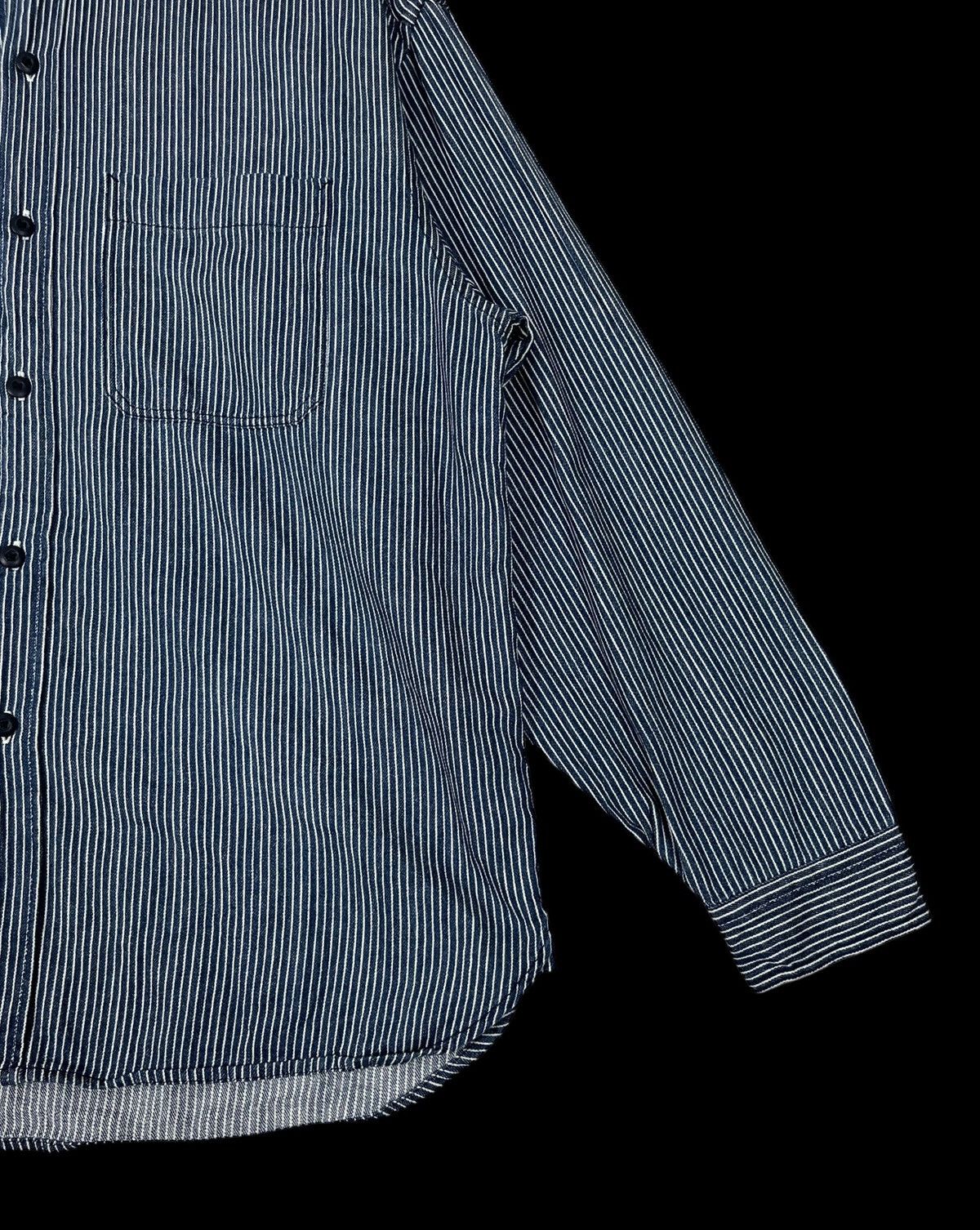 Uniqlo Uniqlo Wabash Mandarin Collar Button Up Shirt Size US L / EU 52-54 / 3 - 5 Thumbnail