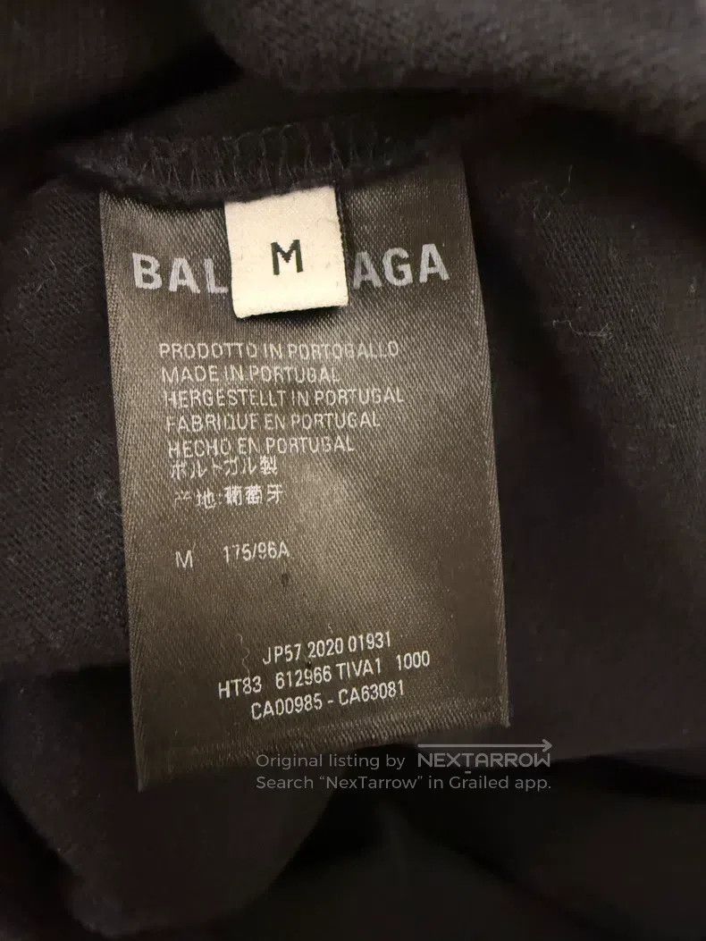 Balenciaga Balenciaga Short Sleeve Portrait T-Shirt, M Size Size US M / EU 48-50 / 2 - 7 Thumbnail