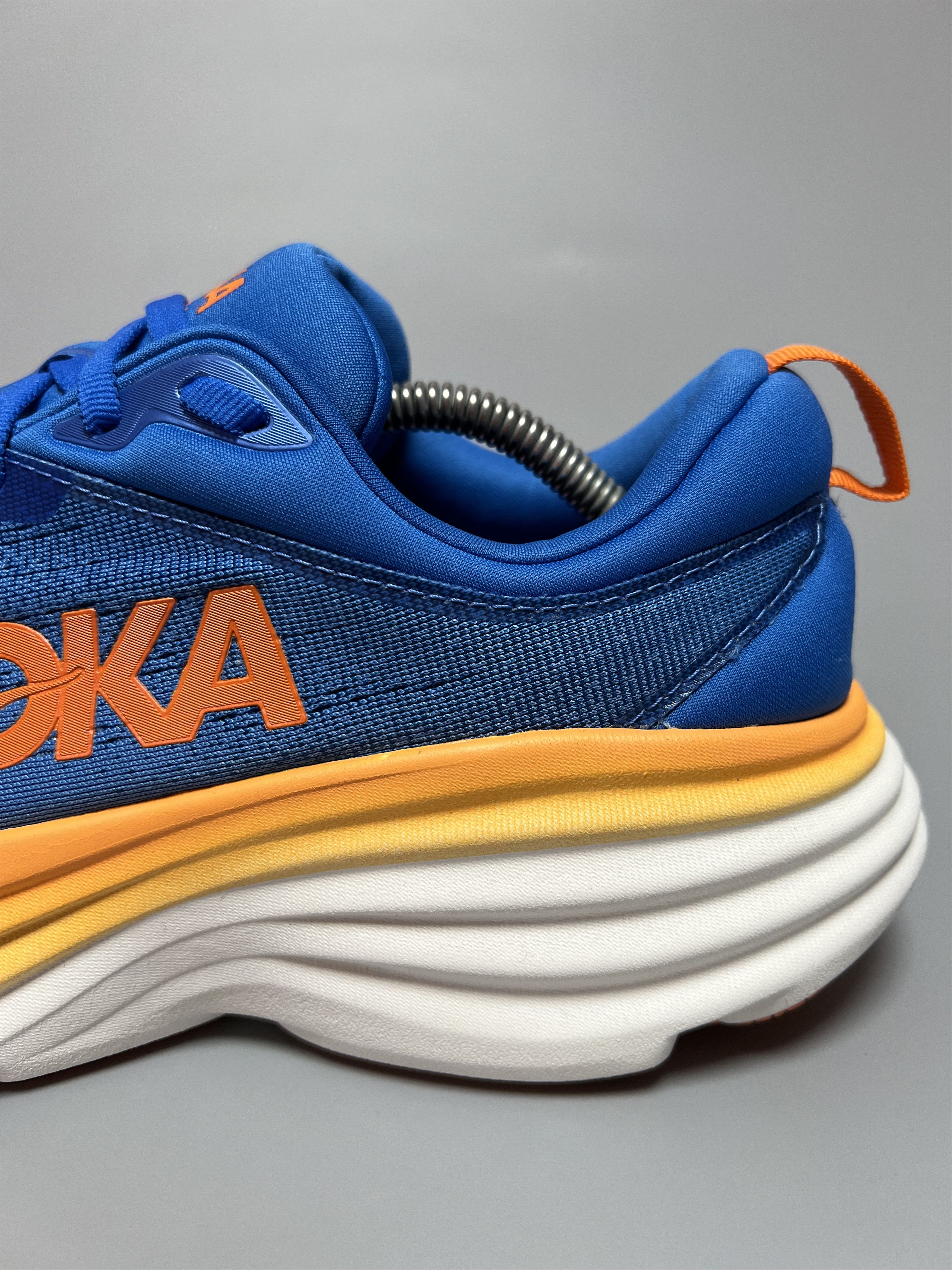 Hoka 9.5D Hoka One One Bondi 8 Men's Running Shoes Gym Walking Size US 9.5 / EU 42-43 - 9 Thumbnail