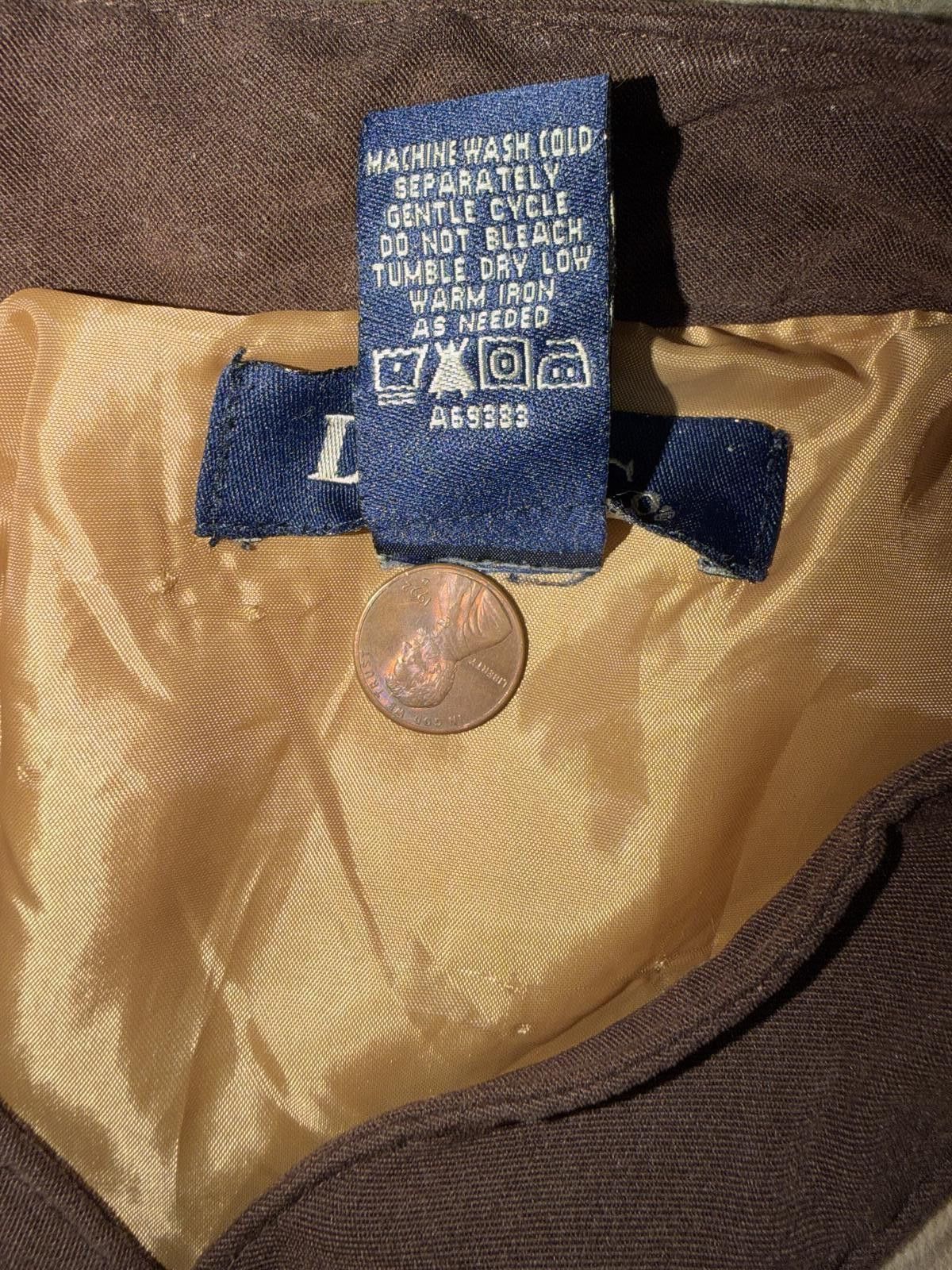 Denim & Co. Tan Embroidered Denim&Co Women’s Jacket Size XL / US 12-14 / IT 48-50 - 4 Thumbnail