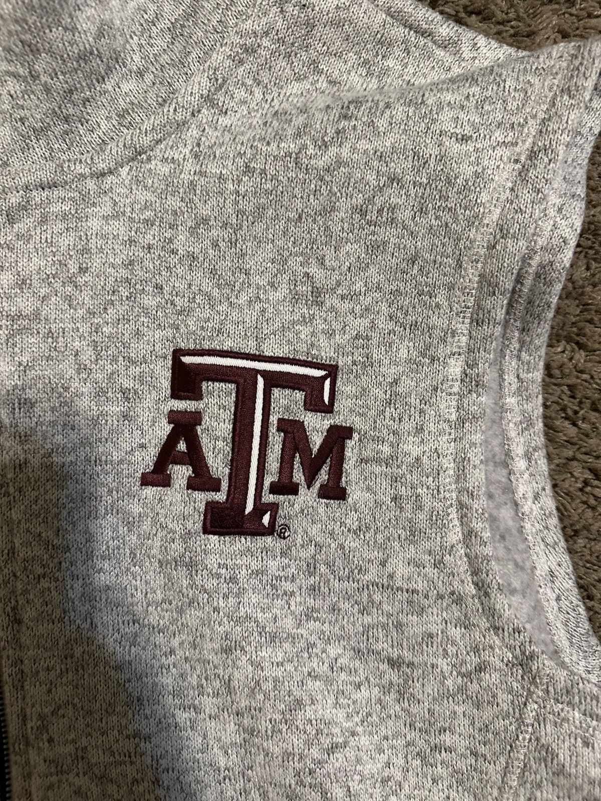 NCAA × Vintage Vintage NCAA Texas A&M Aggies sweater vest 90s size XL Size US XL / EU 56 / 4 - 2 Thumbnail