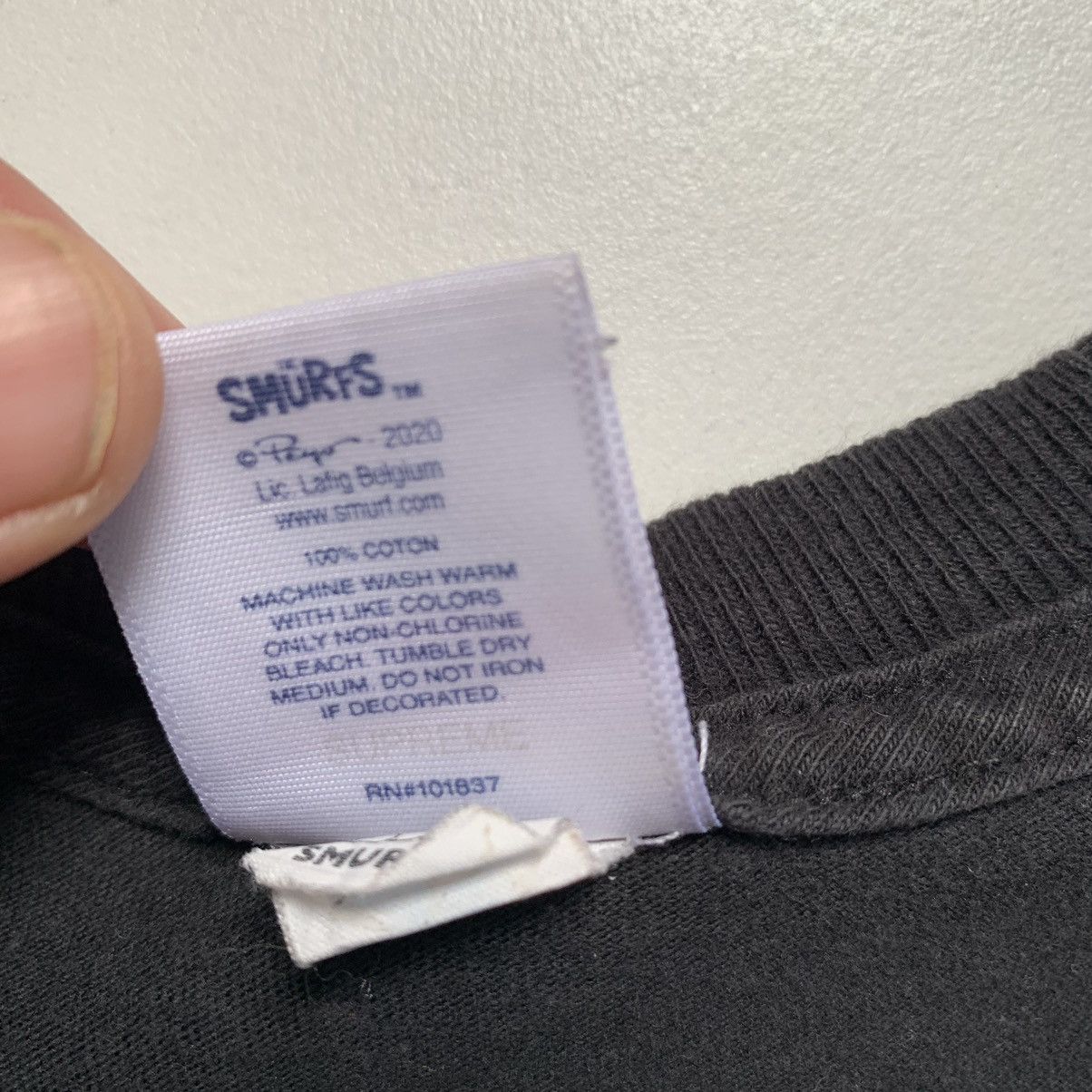 Supreme Supreme x Smurfs Black T-Shirt Size US M / EU 48-50 / 2 - 7 Thumbnail