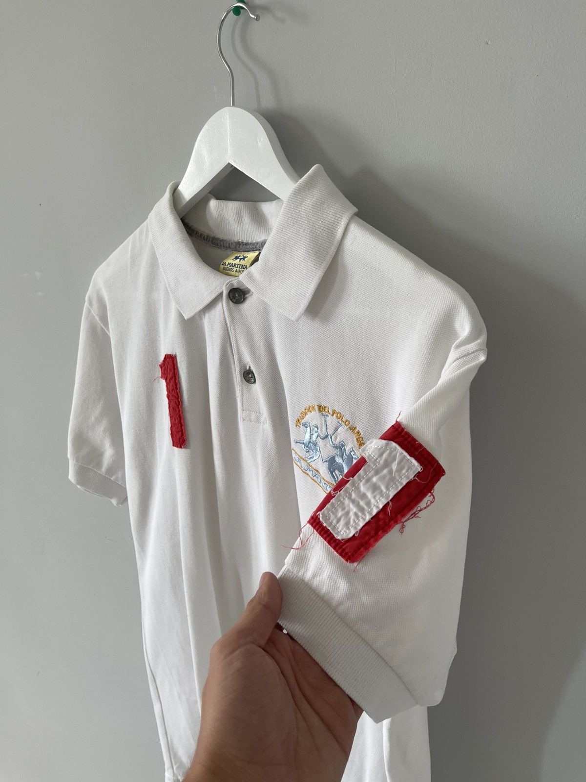 La Martina Vintage La Martina Switzerland Suisse Team #1 Polo Shirt Size US XL / EU 56 / 4 - 4 Thumbnail