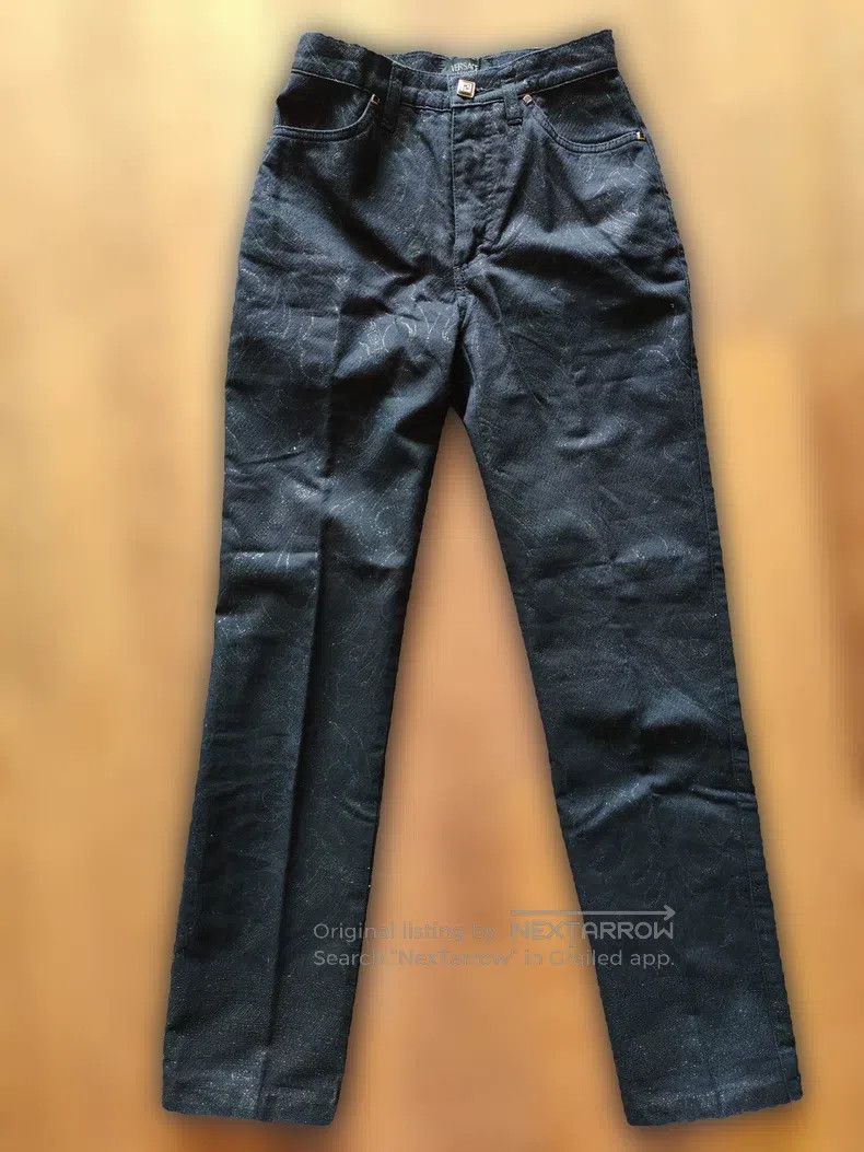 Versace Versace Dark flower jeans Size US 28 / EU 44 - 1 Thumbnail