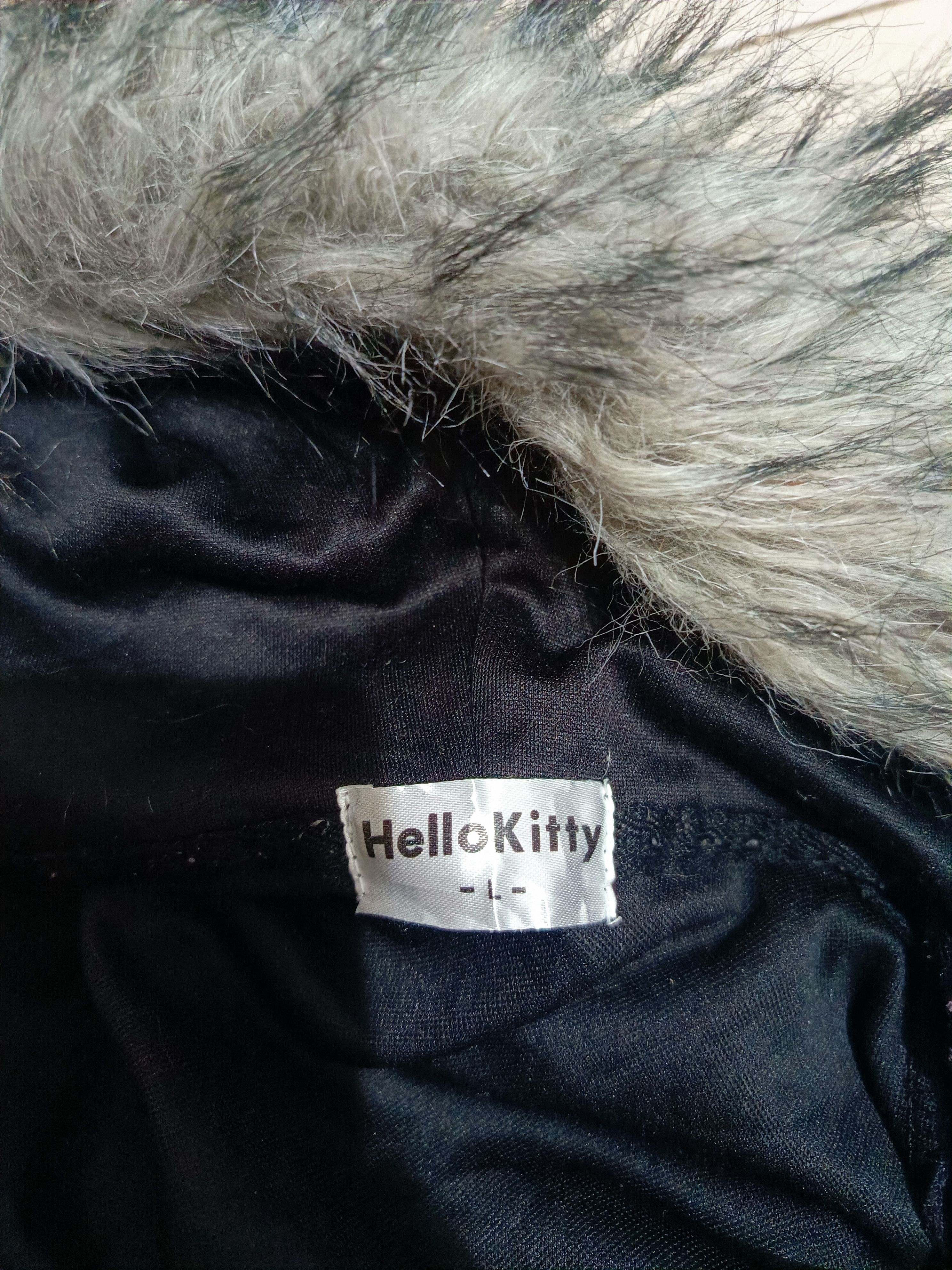 Cartoon Network 2000s Hello Kitty Camo Stripes Fur hoodie Zipper Lgb Style Size L / US 10 / IT 46 - 9 Thumbnail
