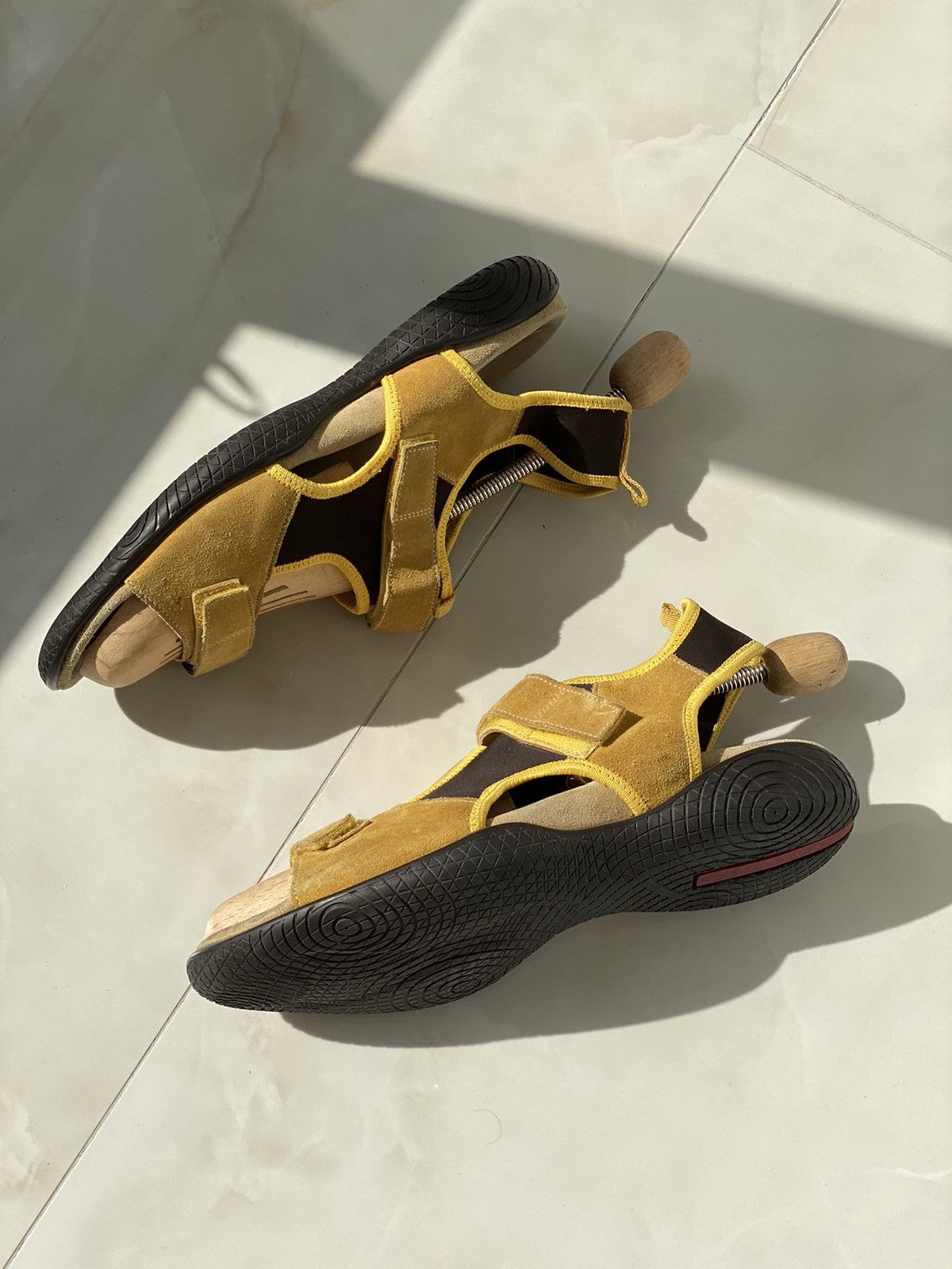 Prada Prada sandals men shoes Size US 10.5 / EU 43-44 - 1 Thumbnail