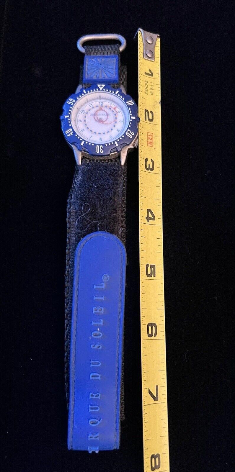 Designer Cirque Du Soleil Watch New Battery Working Rare Find Size ONE SIZE - 3 Thumbnail