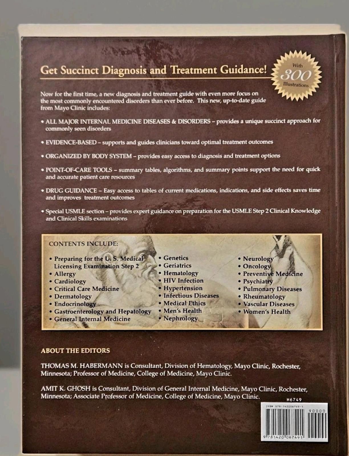 Other MayoClinic Concise Book Internal Medicine Habermann & Ghose Size ONE SIZE - 3 Thumbnail