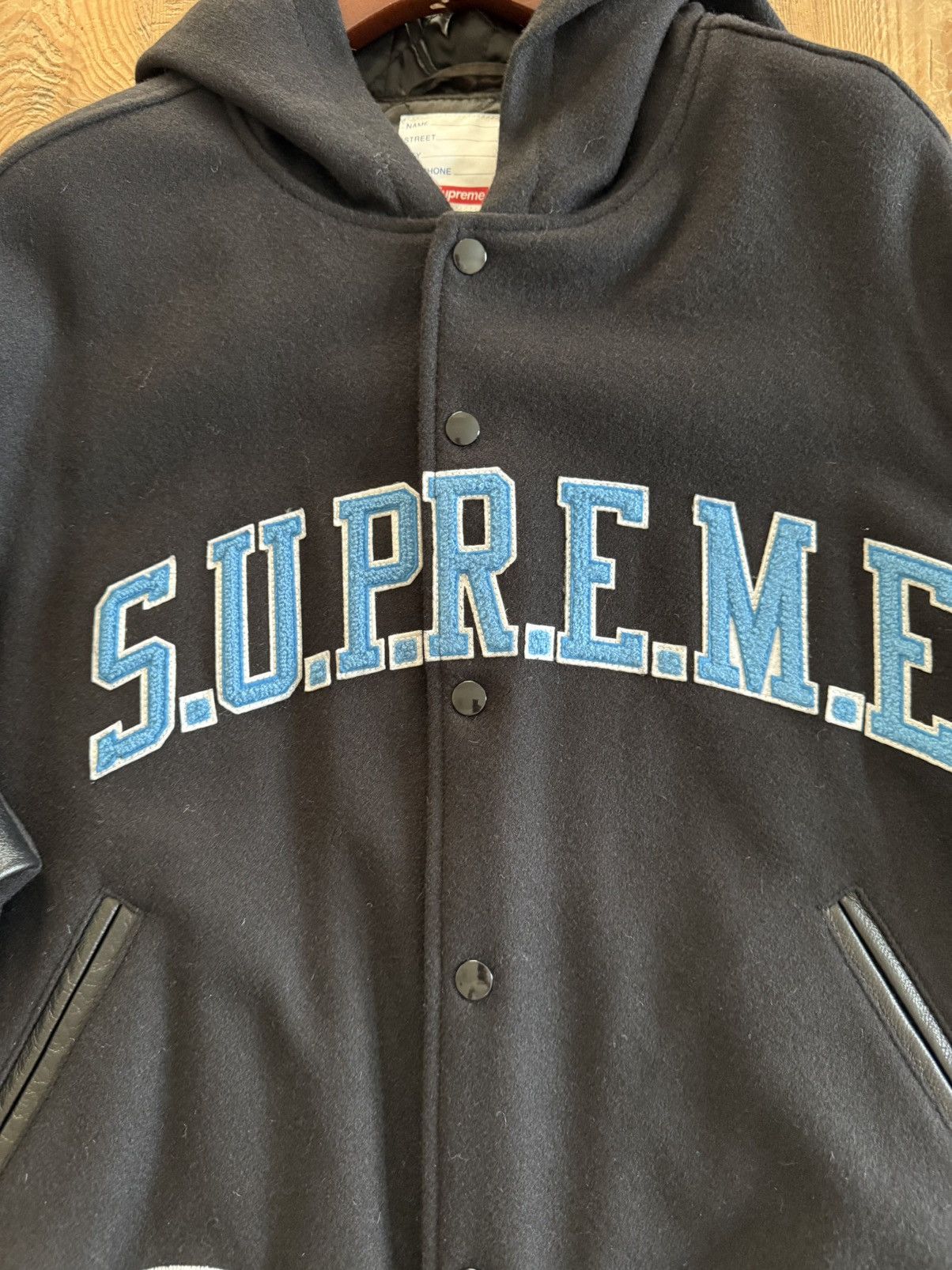 Supreme Supreme King In God We Trust Letterman Jacket Men’s Size XL Size US XL / EU 56 / 4 - 4 Thumbnail