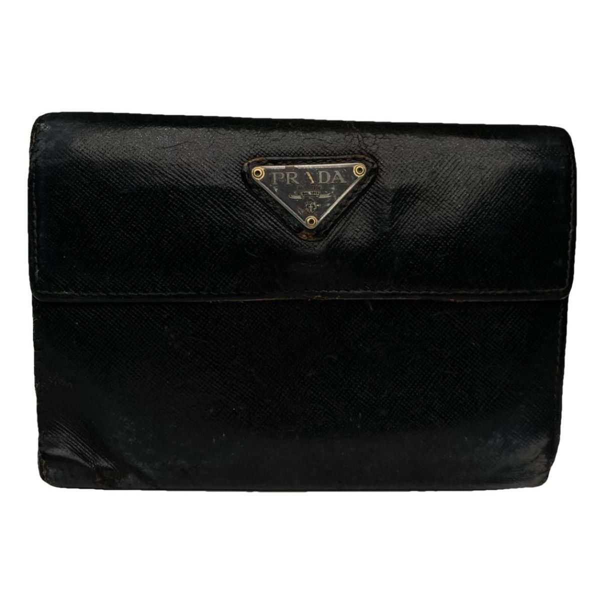 Prada Tessuto Black Leather Wallet Size ONE SIZE - 1 Thumbnail