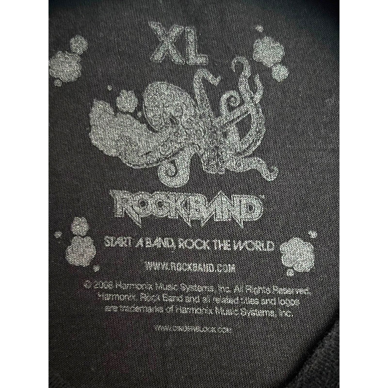 Other Vintage Rock Band Video game Black T-Shirt Size XL Size US XL / EU 56 / 4 - 4 Thumbnail