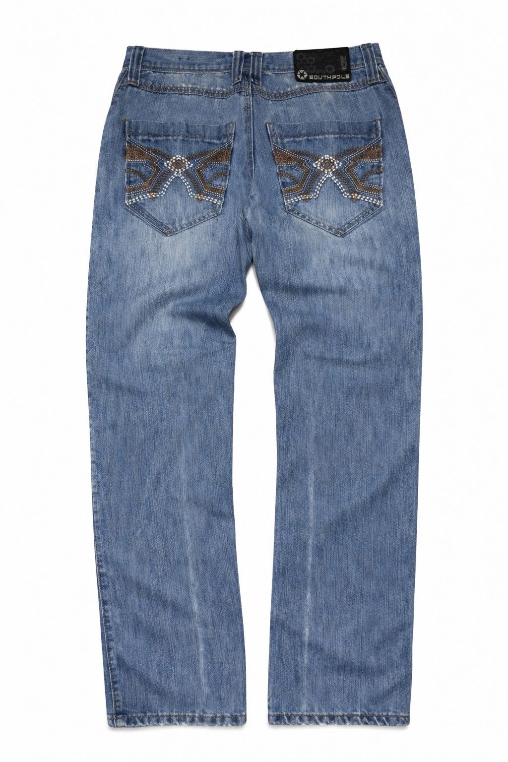 Southpole VTG Southpole Baggy Jeans size 34 Y2K Embroidered Pockets Size US 34 / EU 50 - 2 Thumbnail