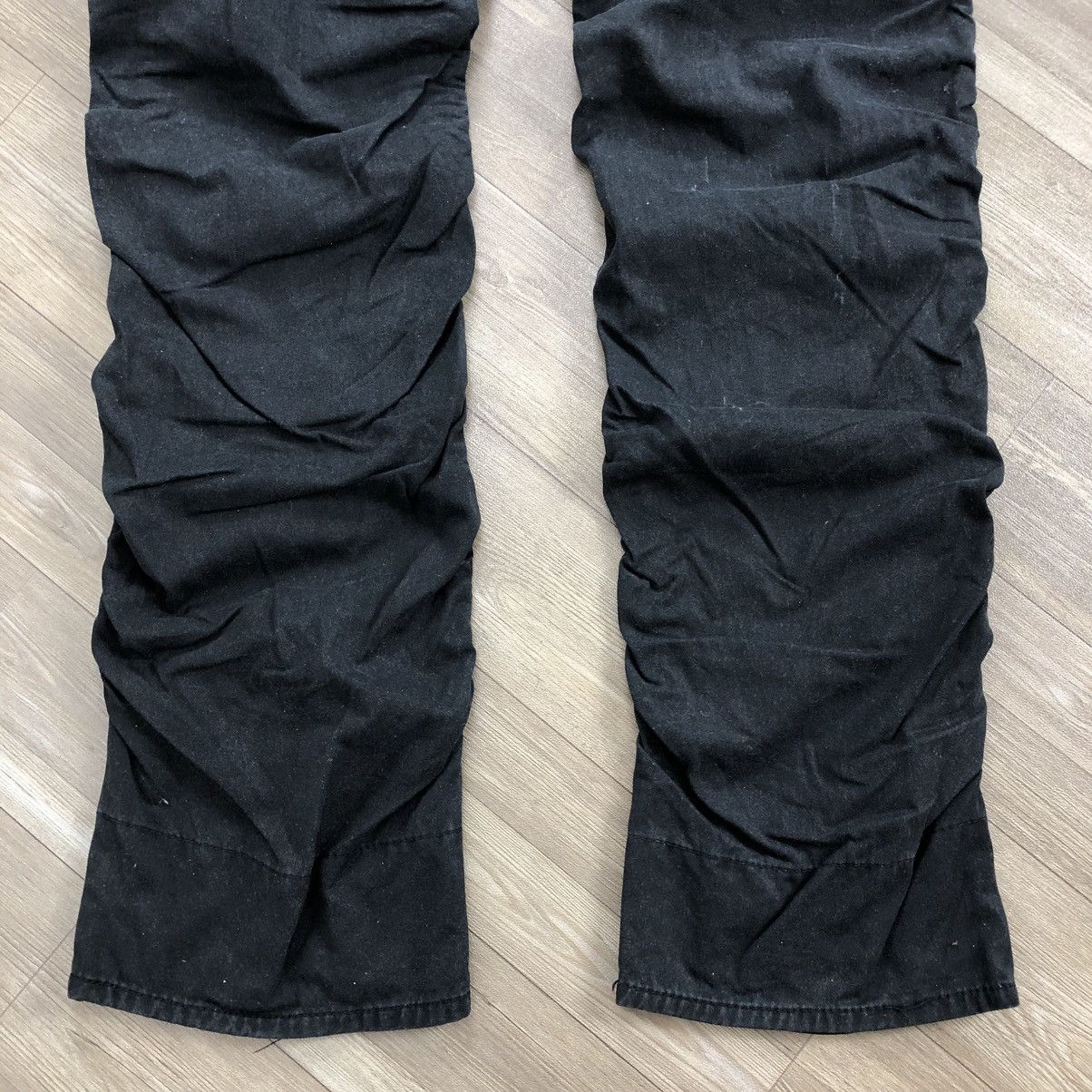 If Six Was Nine × Japanese Brand × Le Grande Bleu (L.G.B.) 🇯🇵 Japanese Double Waist Multi Zip Goa Gothic Style Pants Size US 35 - 12 Thumbnail