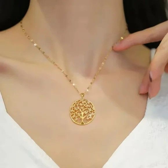 Other Stainless Steel Waterproof Perfect Guality Gold Tree Size ONE SIZE - 1 Thumbnail