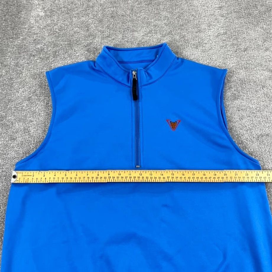 Vintage BOB TIMBERLAKE Vest Mens XL Blue 1/2 Zip Pullover Jacket Overcoat Golf VICMEAD HUNT CLUB? DE Ambiguity Not N/A Size US XL / EU 56 / 4 - 5 Thumbnail