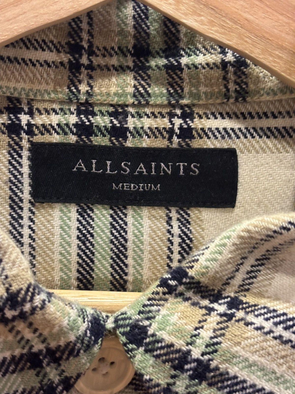Allsaints Allsaints Flannel Shirt Size US M / EU 48-50 / 2 - 3 Thumbnail