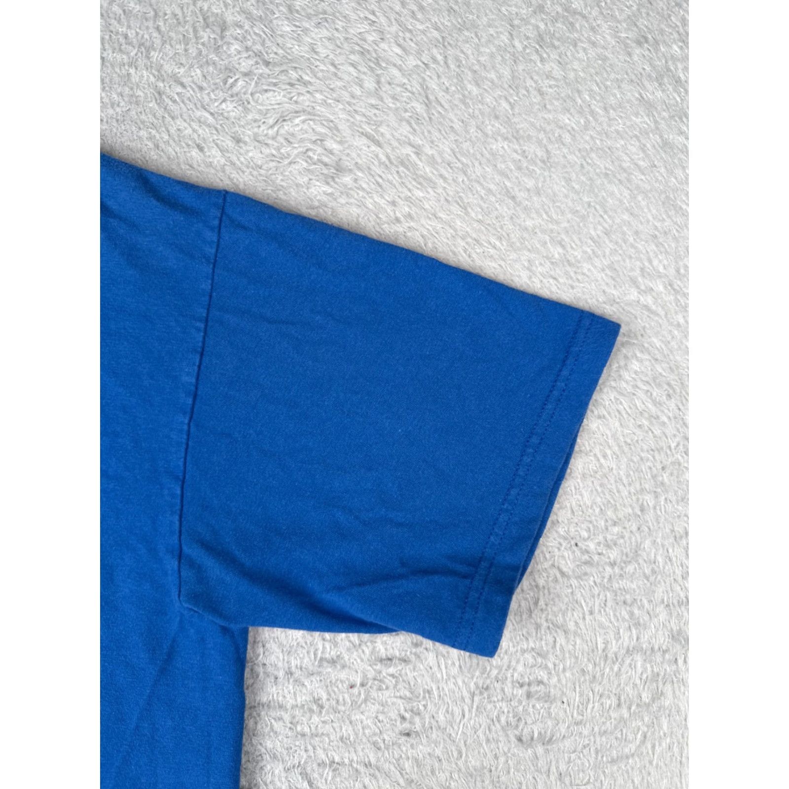 The North Face VINTAGE not | The North Face Shirt Men Medium Blue Short Sleeve Crew Neck Cotton Blend READ Size US M / EU 48-50 / 2 - 2 Thumbnail