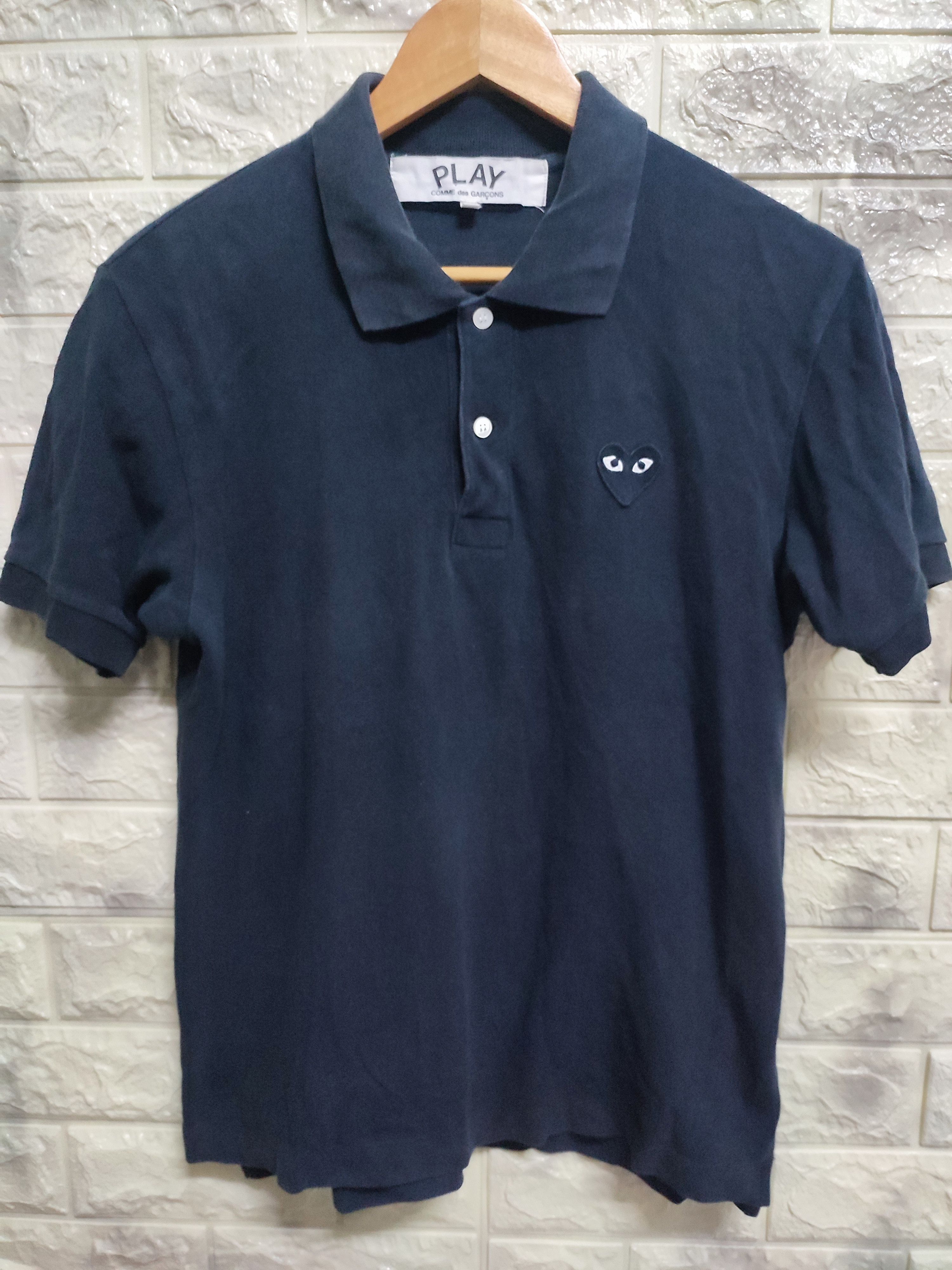 Comme des Garcons PLAY PLAY COMME DES GARCONS BUTTON UP TSHIRT Size US M / EU 48-50 / 2 - 1 Thumbnail