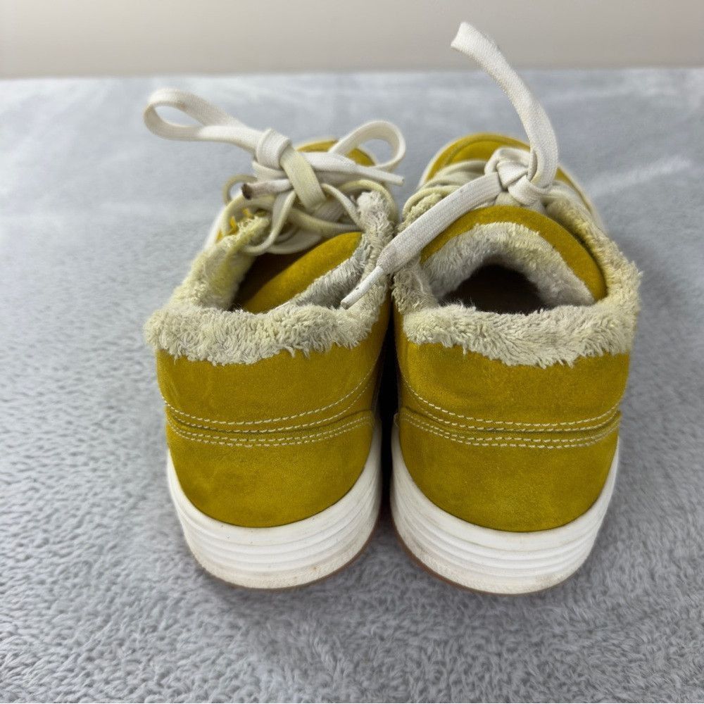 Palm Angels Palm Angels Snow Low Top Yellow Suede Chunky Sneakers Women Size US 6 / IT 36 - 8 Thumbnail