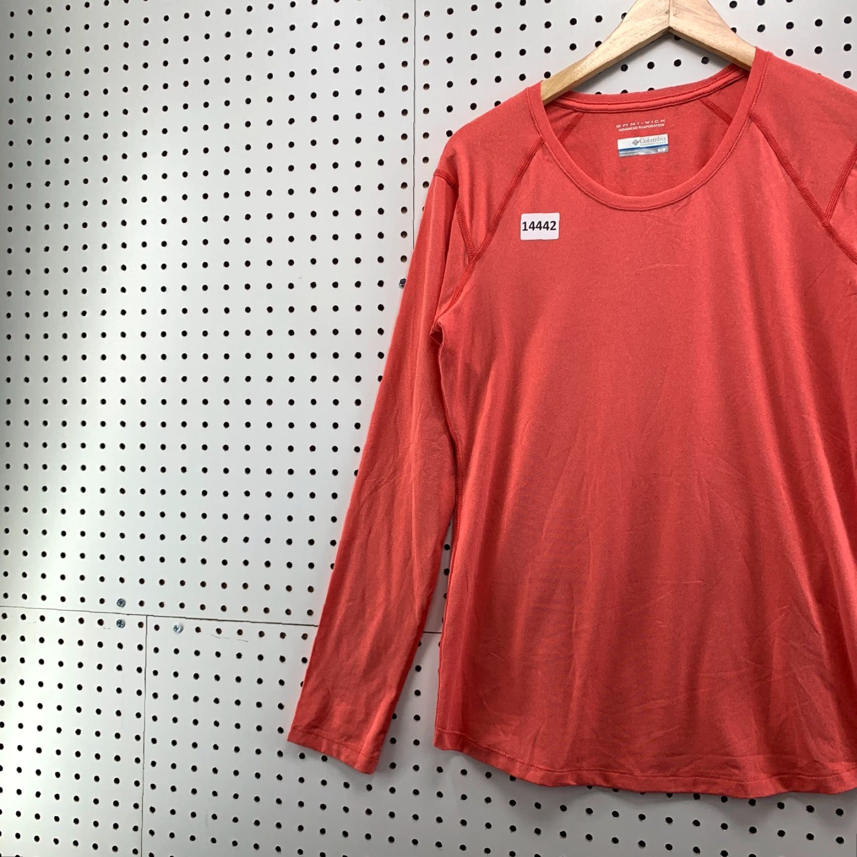 Altea Columbia Long Sleeve Omni Wick Teal Orange Size Medium Advanced Evaporation Tee Men M Orange Omni Wick Teal Orange Long Sleeve Shirt Mens Size US M / EU 48-50 / 2 - 5 Thumbnail