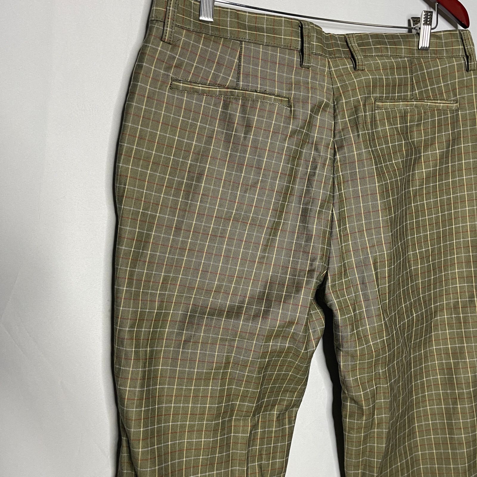 Mason's Mason’s Green plaid thick cotton chino pants IT 52 US 36x34 Size US 36 / EU 52 - 10 Thumbnail