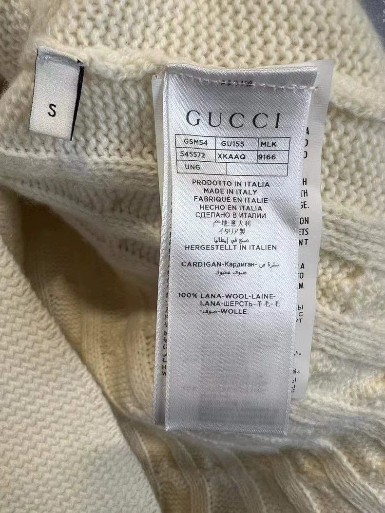 Gucci Gucci Anchor logo knitted cardigan sweater 2503-Nextarrow Size US M / EU 48-50 / 2 - 5 Thumbnail