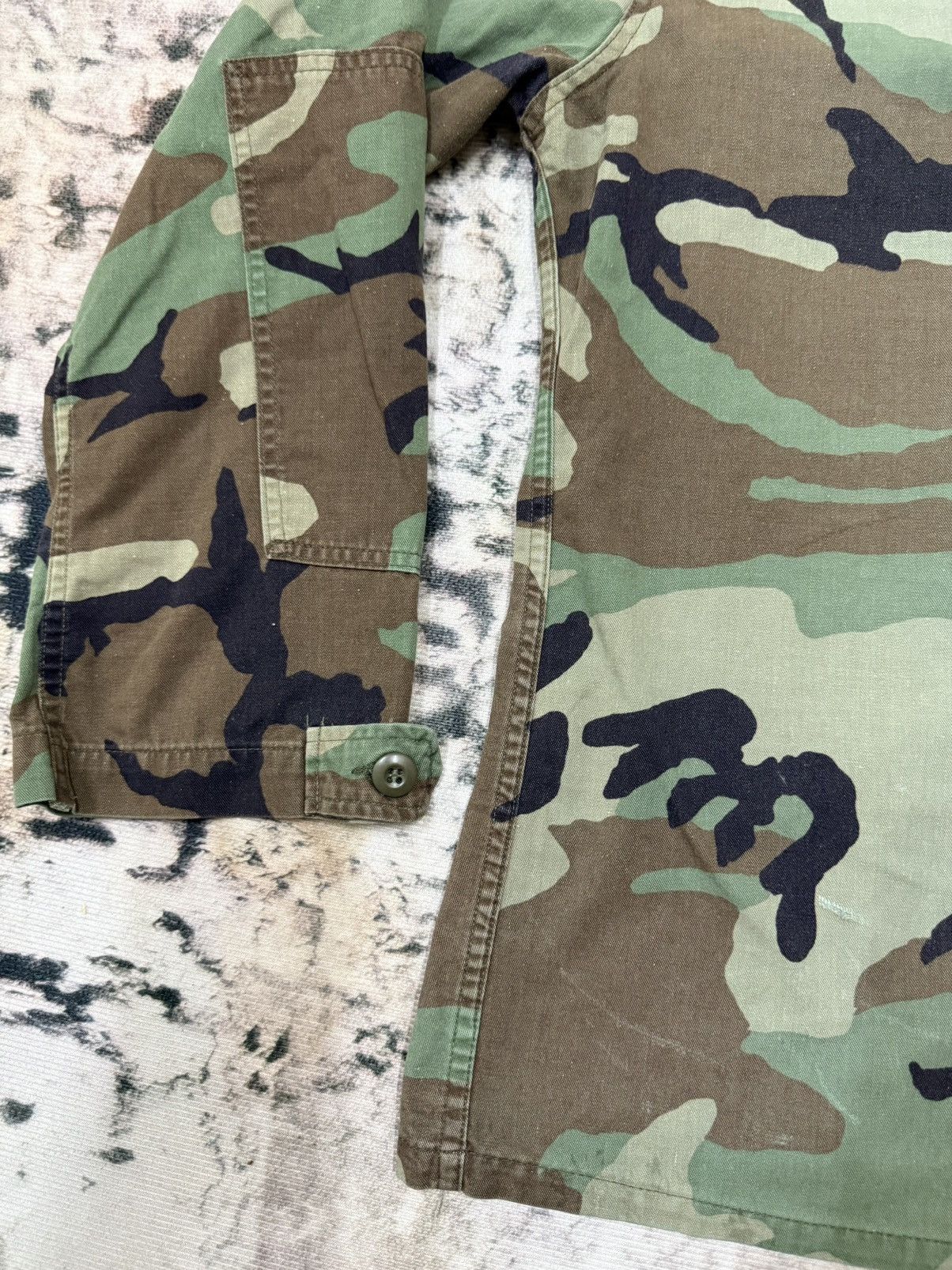 Vintage Vintage US Army USMC Combat Camoflage Patern Jacket Size US S / EU 44-46 / 1 - 11 Thumbnail