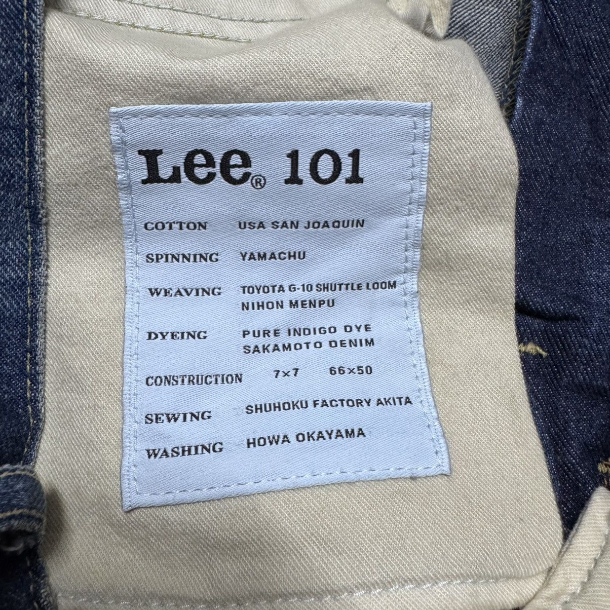 Lee Lee 101 Premium Sakamoto Denim Selvedge Jeans Size US 32 / EU 48 - 19 Thumbnail