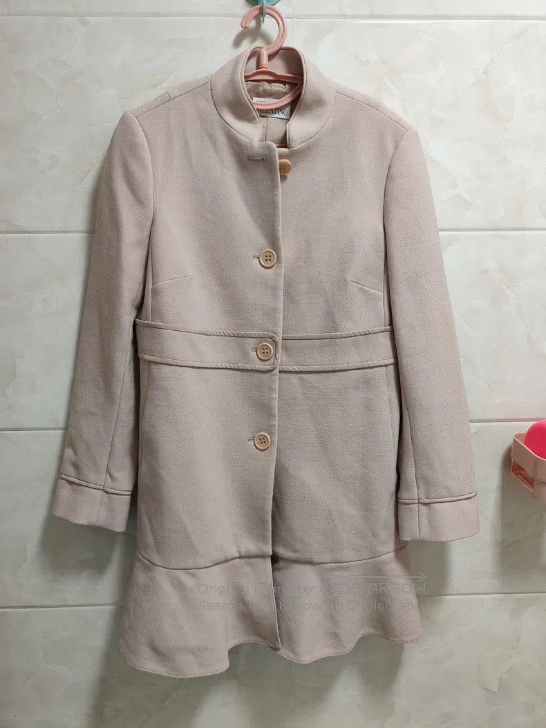 Valentino Valentino Wool coat Size L / US 10 / IT 46 - 1 Thumbnail