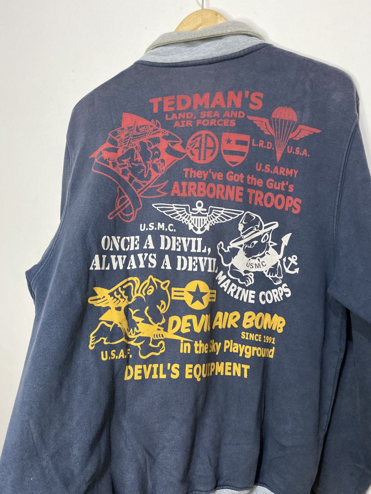 Vintage Vintage Ted Company Devil equipment army jacket Size US XL / EU 56 / 4 - 7 Thumbnail