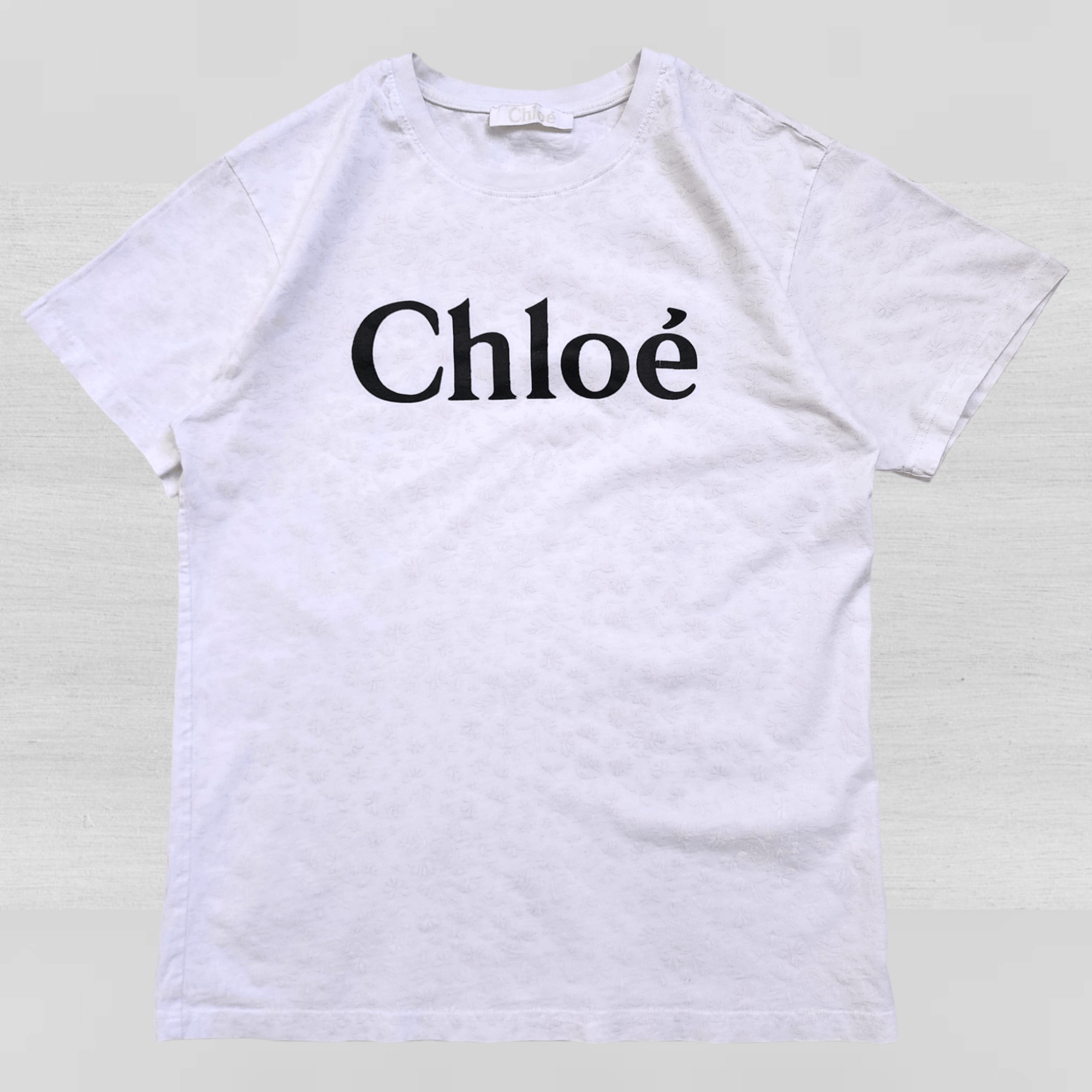 Chloe Chloé floral print t-shirt, size M-Fashionella Size M / US 6-8 / IT 42-44 - 2 Thumbnail
