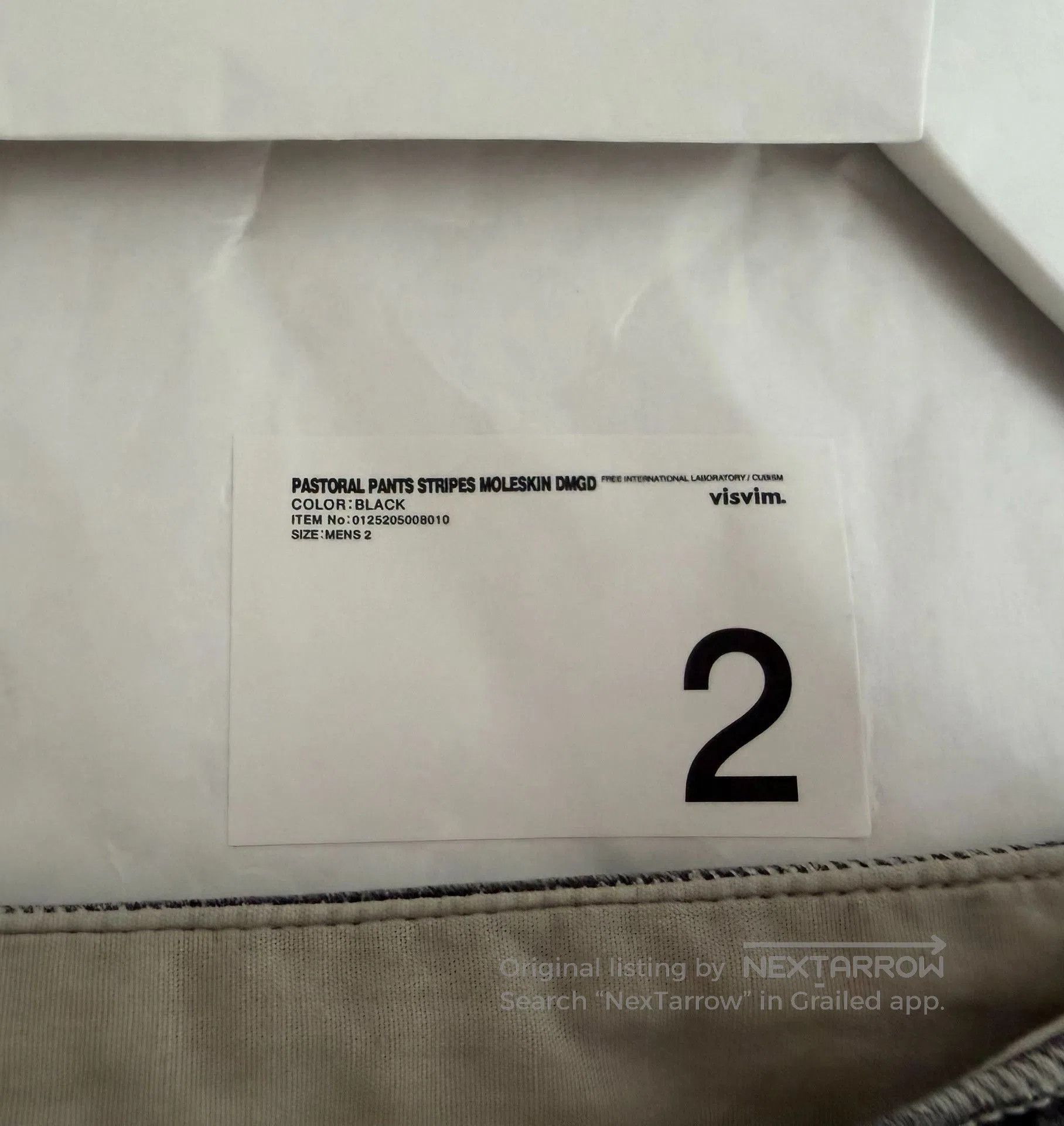 Visvim VISVIM PASTORAL STRIPES MOLESKIN DMGD 25AW. Size US 26 / EU 42 - 4 Thumbnail