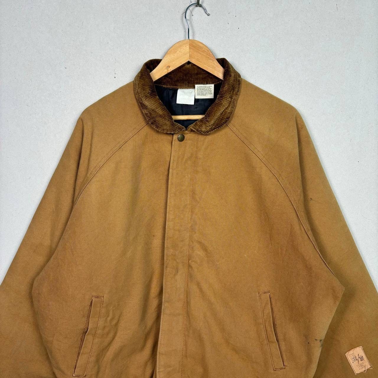 Vintage Twelve Over Eight 70s Chroe Classic Canvas Field Coat Jacket Size US L / EU 52-54 / 3 - 4 Thumbnail