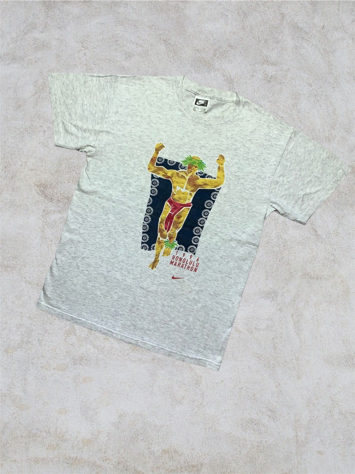 Nike × Vintage Nike Honolulu marathon 1996 vintage T-shirt rare Size S Size US S / EU 44-46 / 1 - 1 Thumbnail