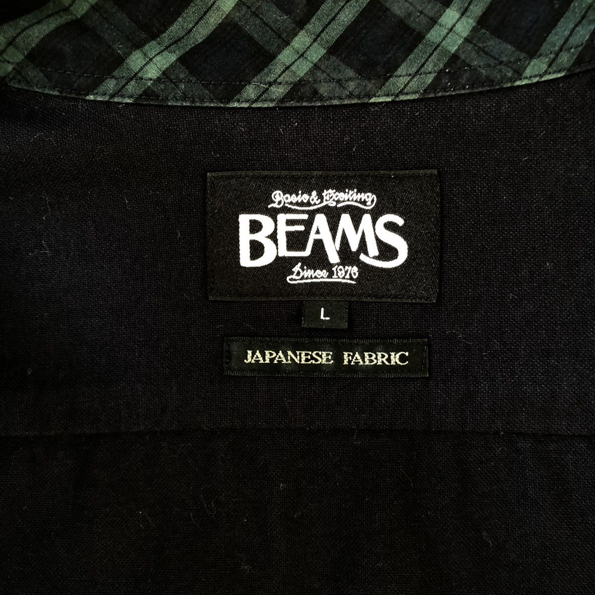 Beams Japan BEAMS Indigo Button Up Shirt Size US M / EU 48-50 / 2 - 14 Thumbnail