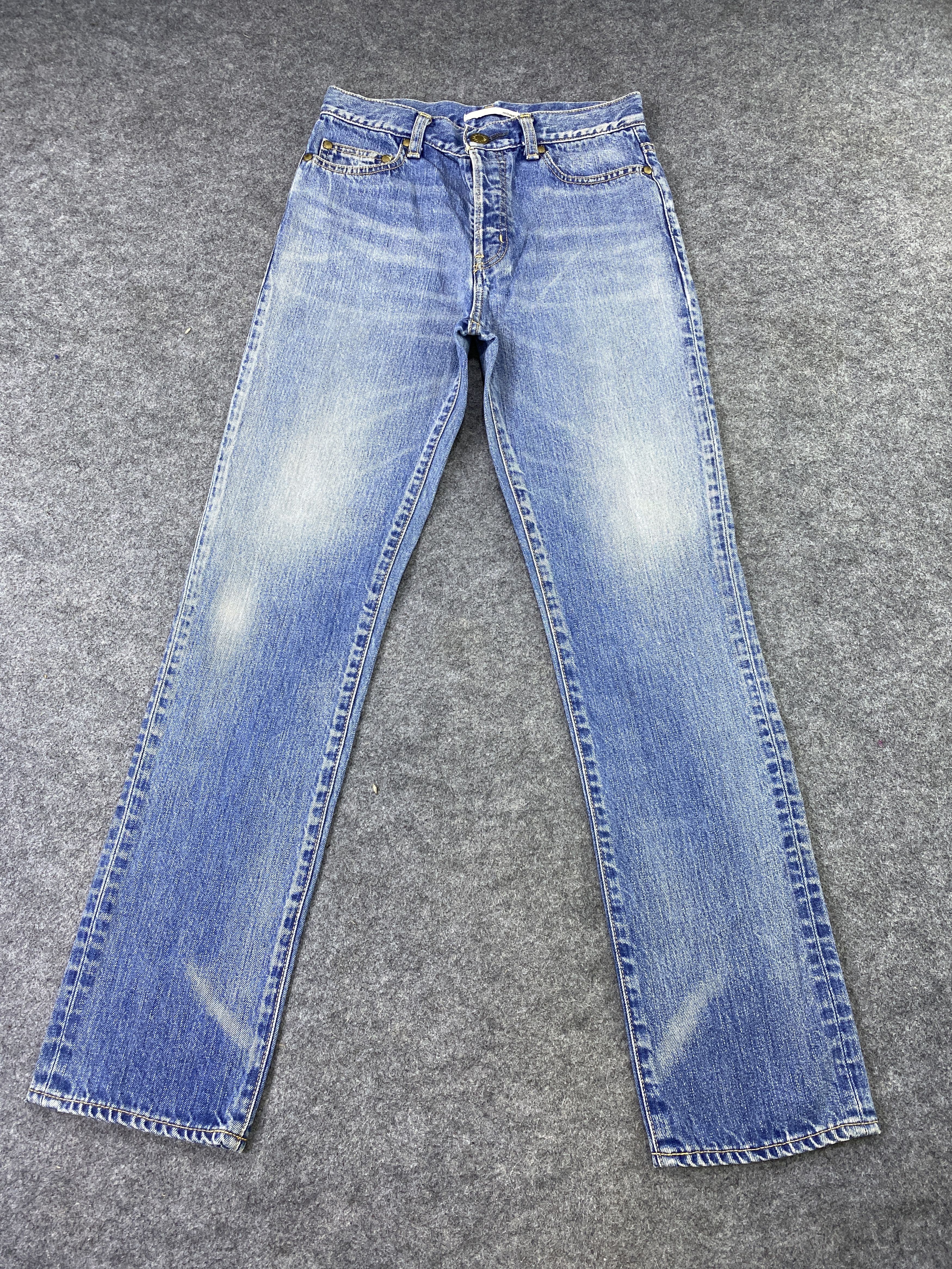 If Six Was Nine Moussy Japan Blue Wash Jeans-J1134 Size US 28 / EU 44 - 2 Thumbnail