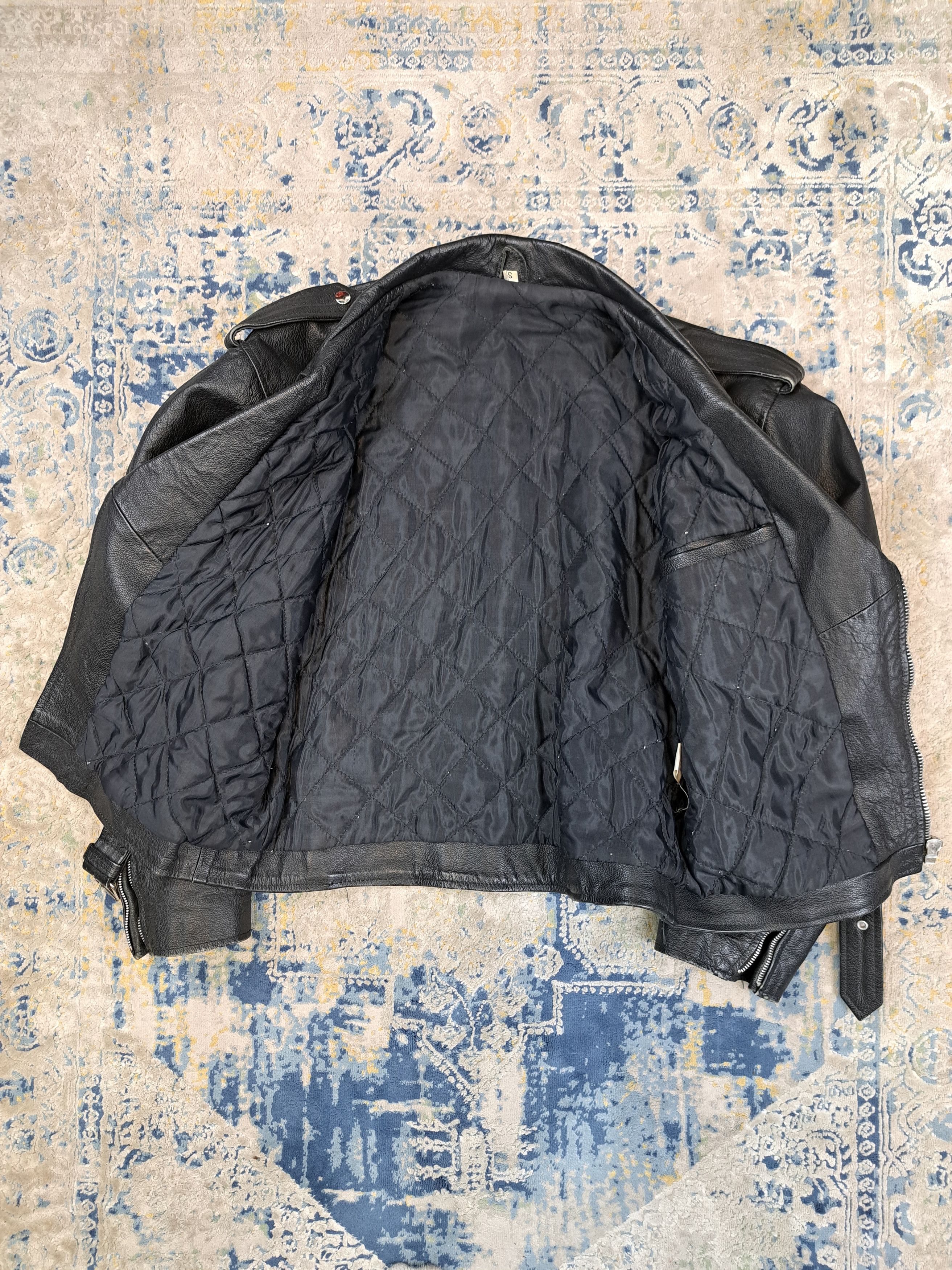 Genuine Leather Genuine Leather Heavyweight Cropped Ramones Jacket Size US XL / EU 56 / 4 - 6 Thumbnail