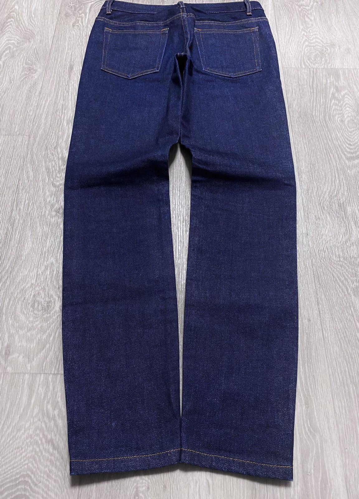 A.P.C. Womens A.P.C. APC Rue Madame Paris Slim Fit Navy Denim Jeans Size 28" / US 6 / IT 42 - 7 Thumbnail