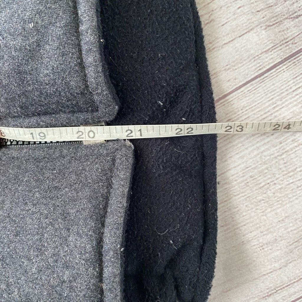 Express Express women M duck down blend full zip winter vest grey Size M / US 6-8 / IT 42-44 - 10 Thumbnail