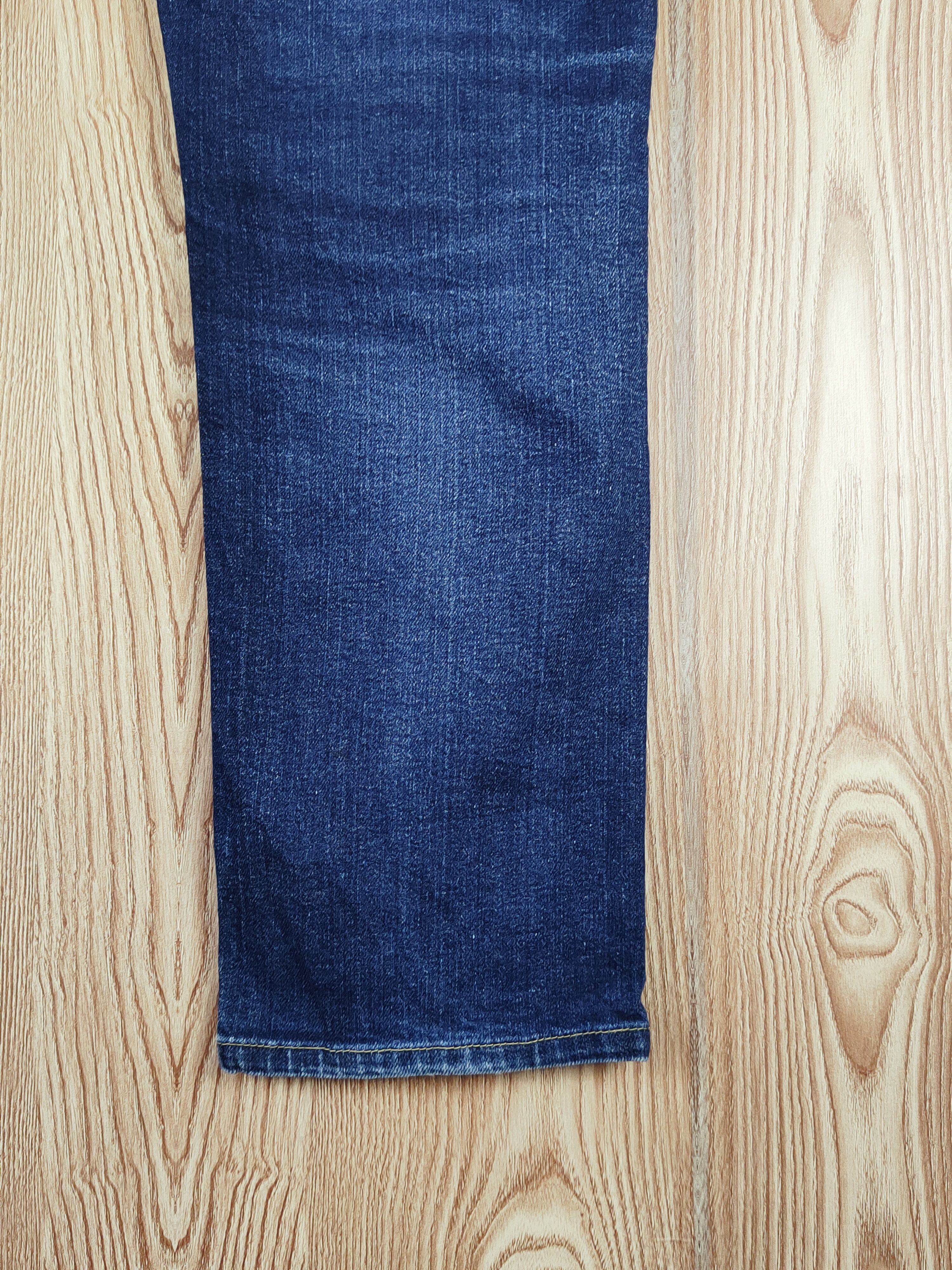 Japanese Brand Japanese Brand Dark Blue Distressed Ripped Jeans #S2692 Size US 34 / EU 50 - 12 Thumbnail