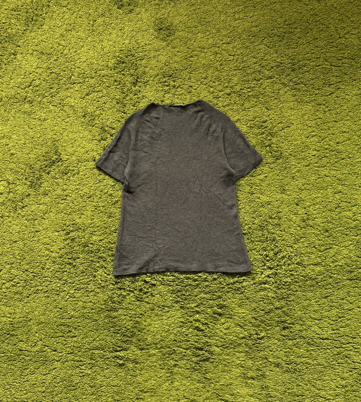Designer × Jil Sander Jil Sander cashmere blend short sleeve sweater Size S / US 4 / IT 40 - 2 Thumbnail