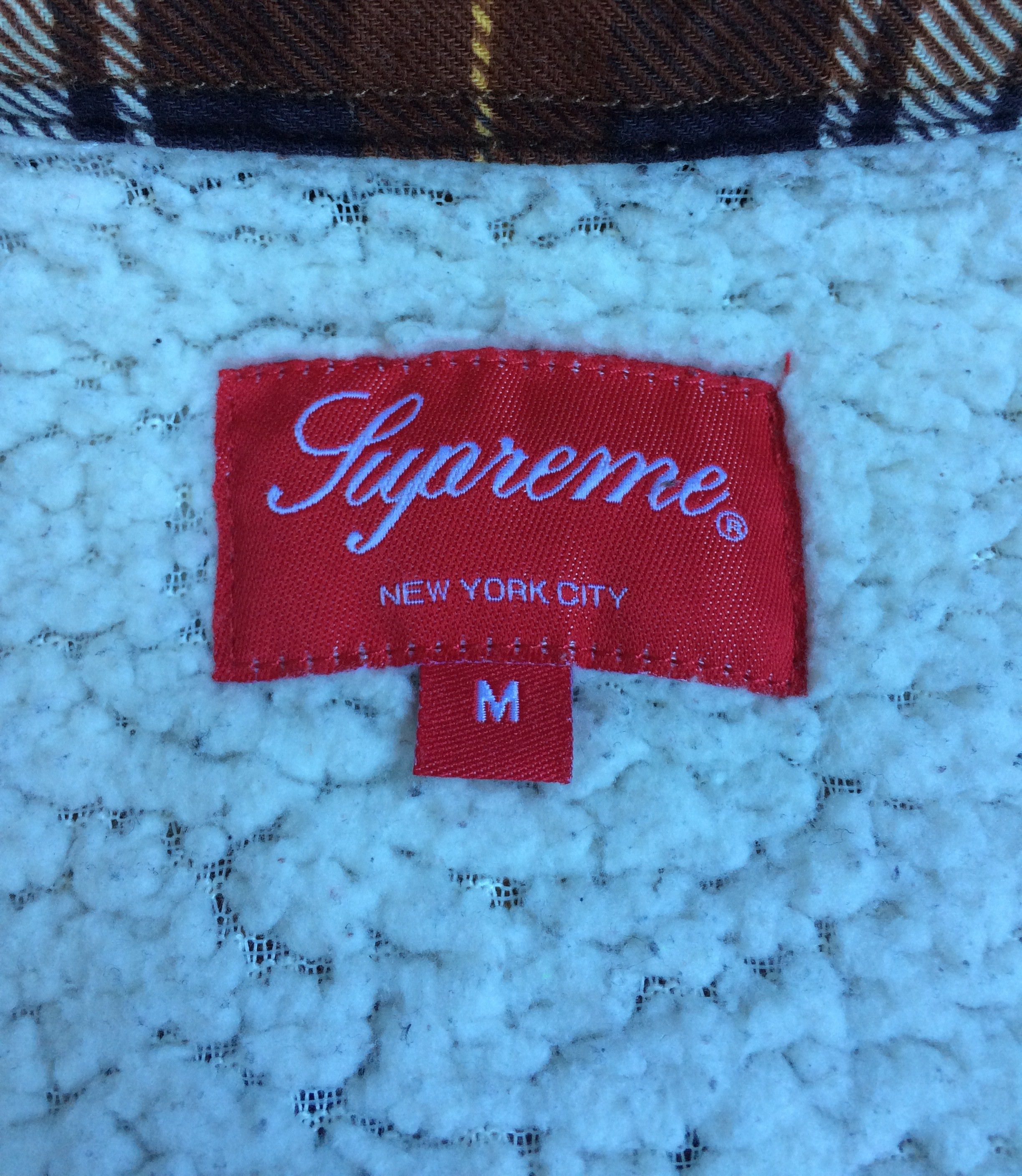 Supreme Supreme Fleece Lined Plaid Flannel Shirt Size US M / EU 48-50 / 2 - 4 Thumbnail