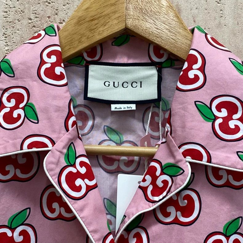 Gucci Gucci Popular Valentine's Day full-print shirt 2505-Nextarr Size S / US 4 / IT 40 - 3 Thumbnail